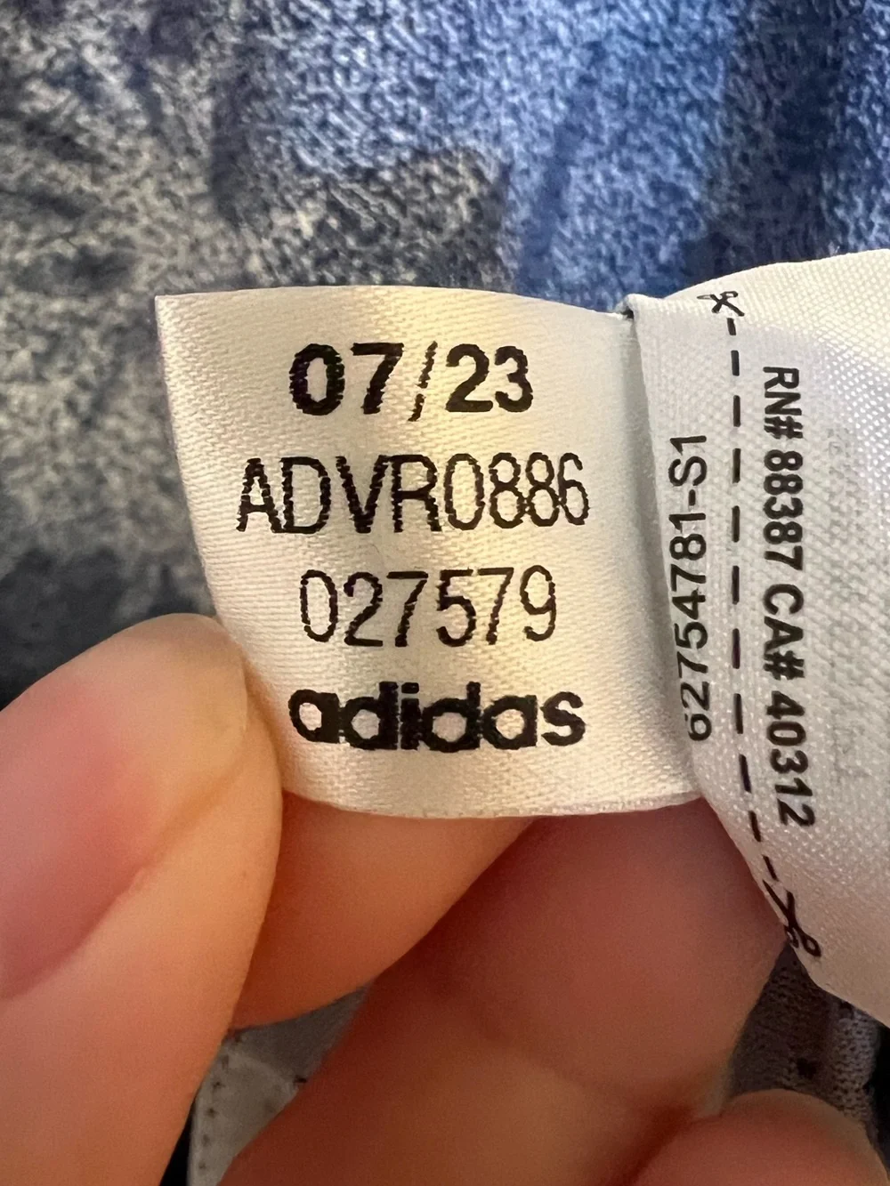 Adidas Men's Flower Mesh Golf Polo Shirt in White/Collegiate Navy Blue Size M